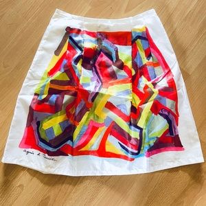 MARKDOWN - Agnes B. & JonOne Short Skirt